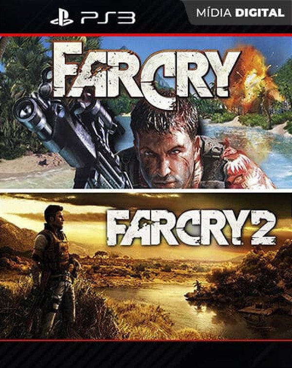 Far Cry + Far Cry 2 Playstation 3 Mídia Digital - Mídia Digital