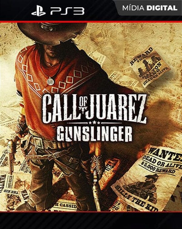 Call of Juarez Gunslinger Playstation 3 - Mídia Digital
