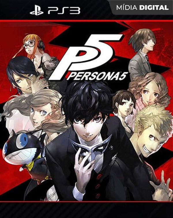 Persona 5 Playstation 3 Mídia Digital - Mídia Digital