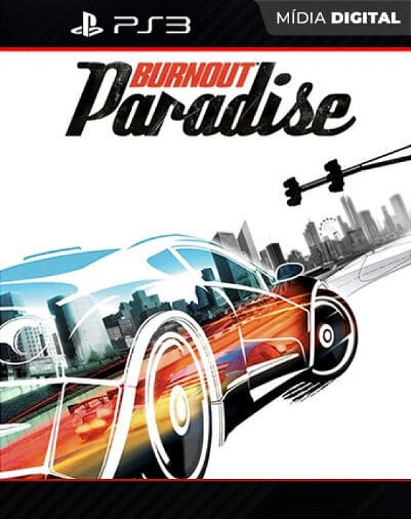 Burnout Paradise Playstation 3 - Mídia Digital