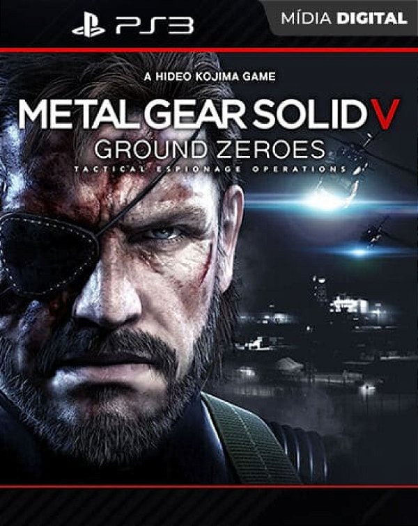 Metal Gear Solid V: Ground Zeroes Playstation 3 Mídia Digital - Mídia Digital