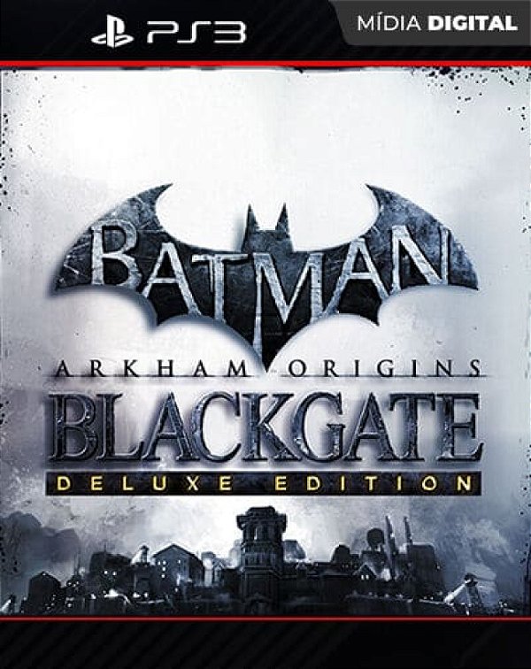 Batman: Arkham Origins Blackgate   Deluxe Edition Playstation 3 Mídia Digital - Mídia Digital