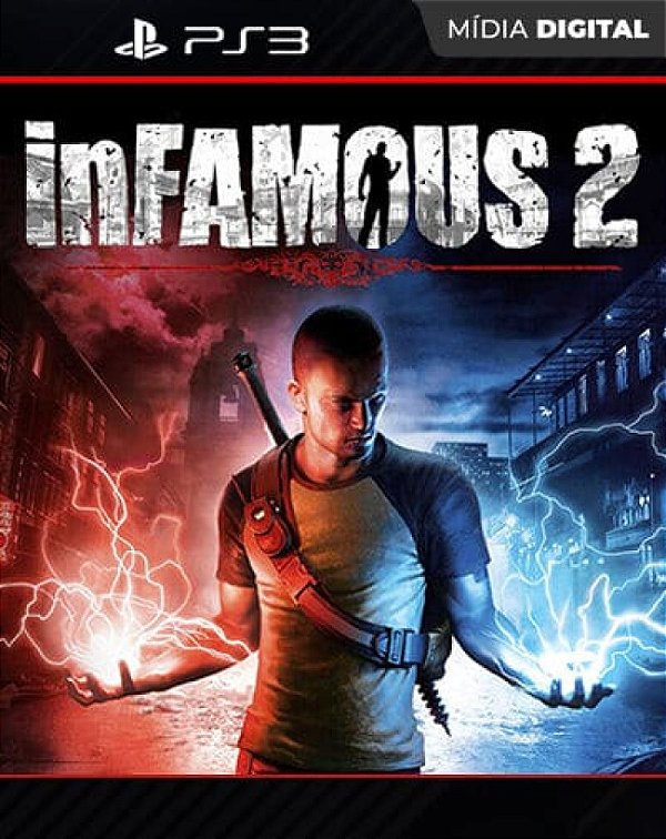 inFAMOUS 2 Playstation 3 Mídia Digital - Mídia Digital