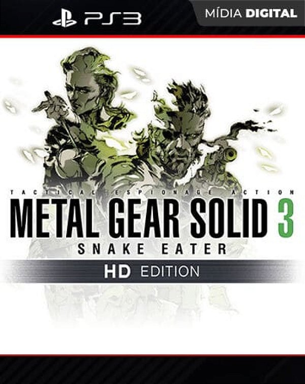 Metal Gear Solid 3: Snake Eater   HD Edition Playstation 3 Mídia Digital - Mídia Digital