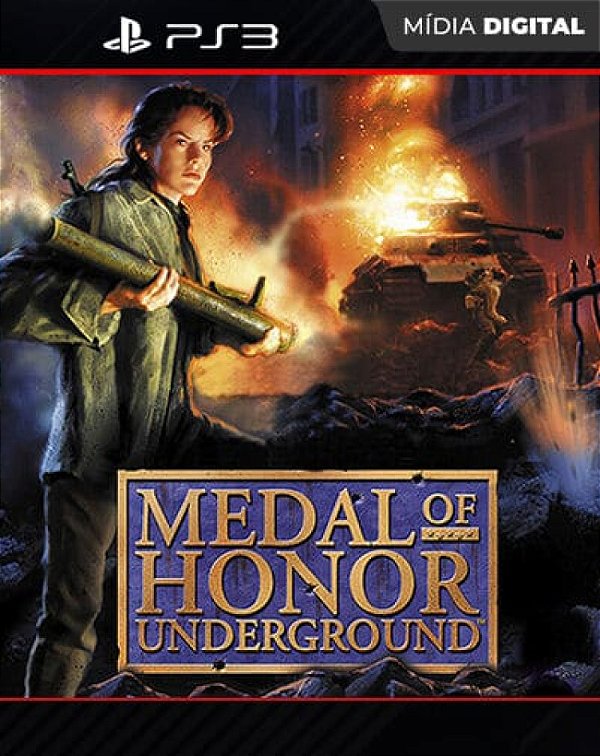 Medal of Honor Underground (PS1 Classic) Playstation 3 Mídia Digital - Mídia Digital