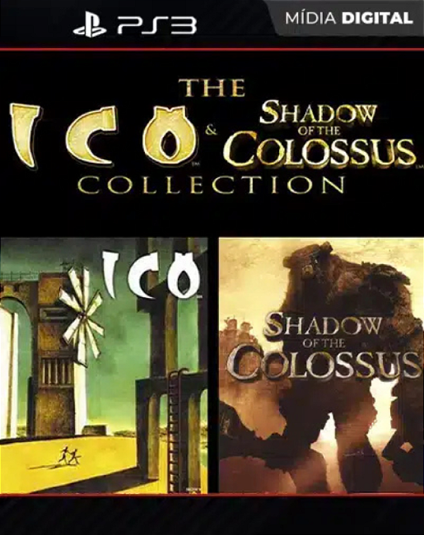ICO & Shadow of the Colossus Playstation 3 Mídia Digital - Mídia Digital