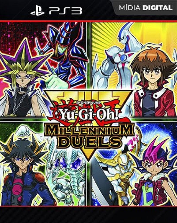YU-GI-OH-Millennium Duels PS3 - Mídia Digital