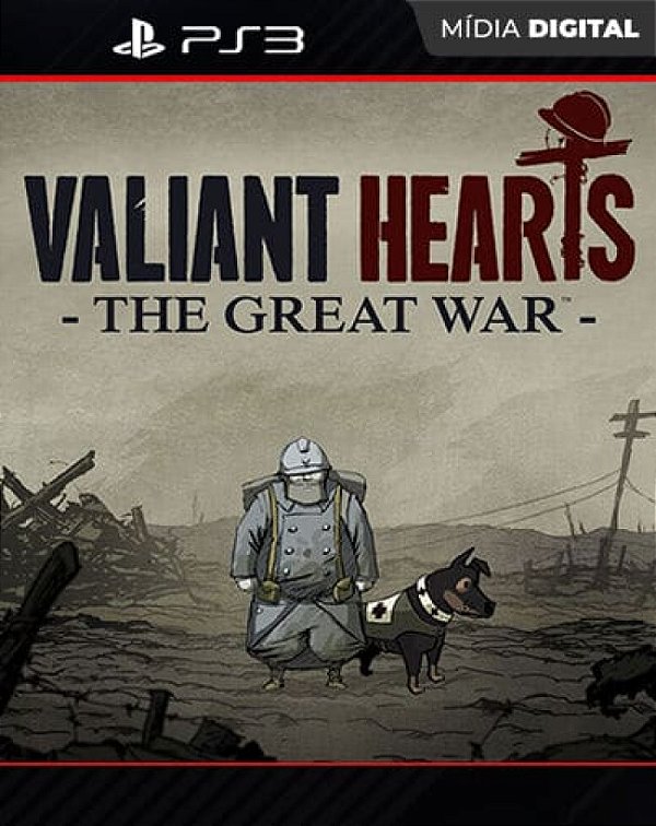 Valiant Hearts: The Great War Playstation 3 Mídia Digital - Mídia Digital