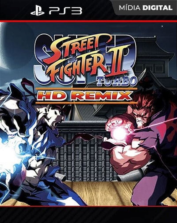 Super Street Fighter II Turbo HD Remix Playstation 3 Mídia Digital - Mídia Digital