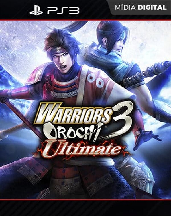 Warriors Orochi 3 Ultimate Playstation 3 Mídia Digital - Mídia Digital