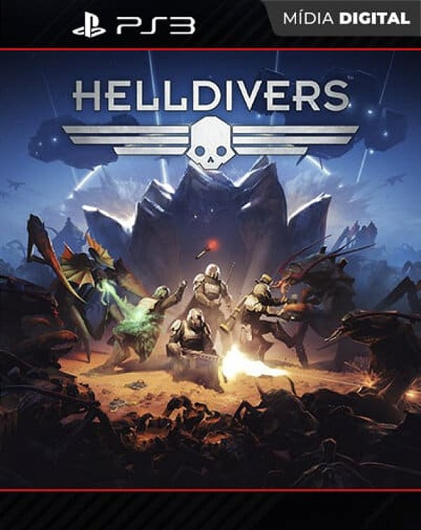 Helldivers Playstation 3 Mídia Digital - Mídia Digital
