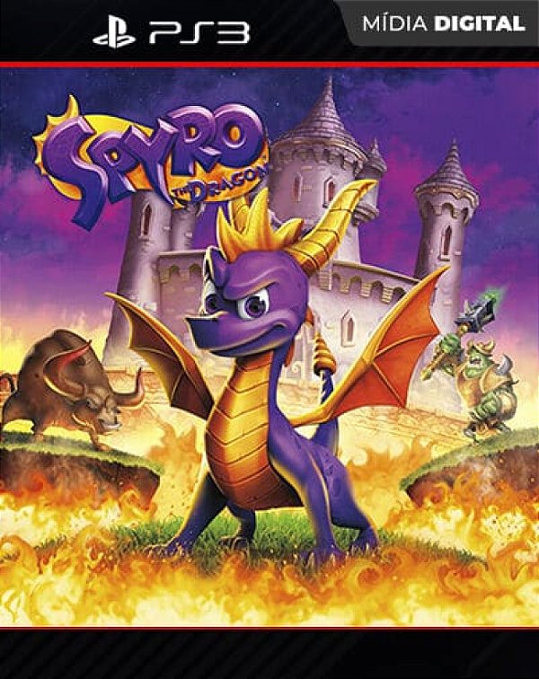 Spyro the Dragon (PS1 Classic) Playstation 3 Mídia Digital - Mídia Digital