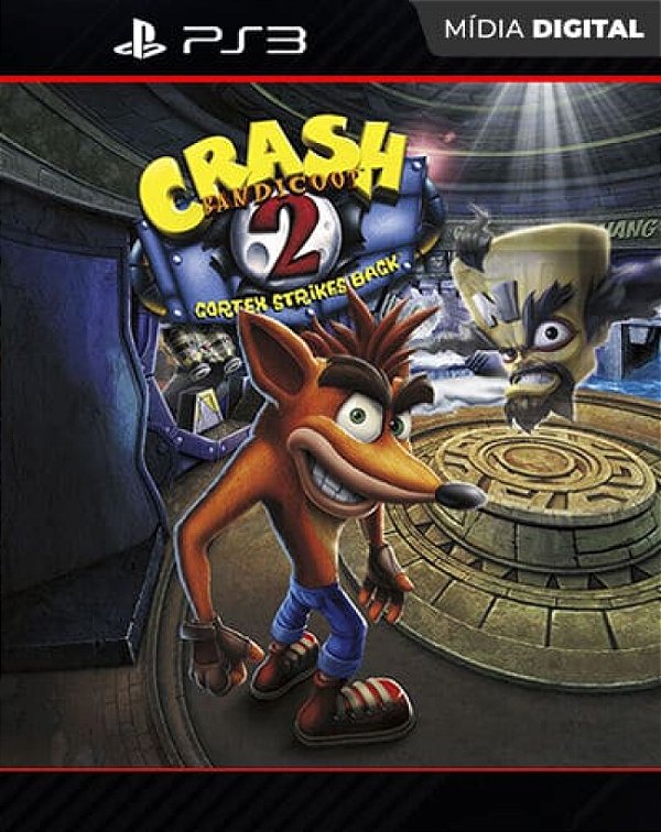 Crash 2 ( PS1 Classic ) Playstation 3 Mídia Digital - Mídia Digital