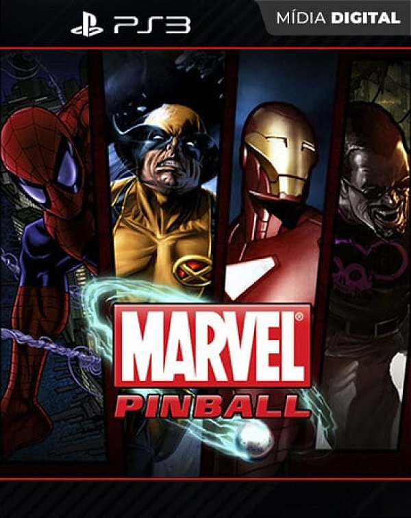 Marvel Pinball Playstation 3 Mídia Digital - Mídia Digital