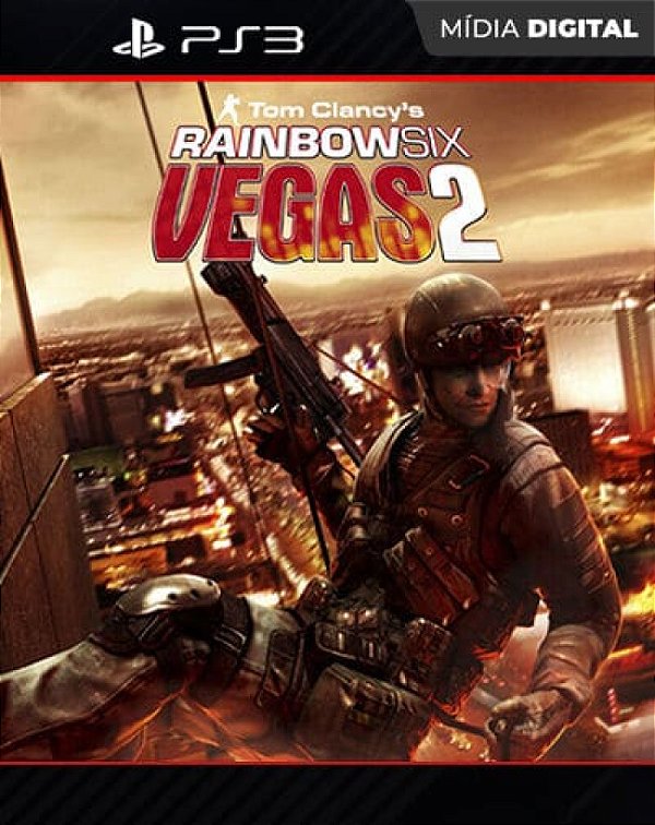 Tom Clancy s Rainbow Six Vegas 2 Playstation 3 Mídia Digital - Mídia Digital