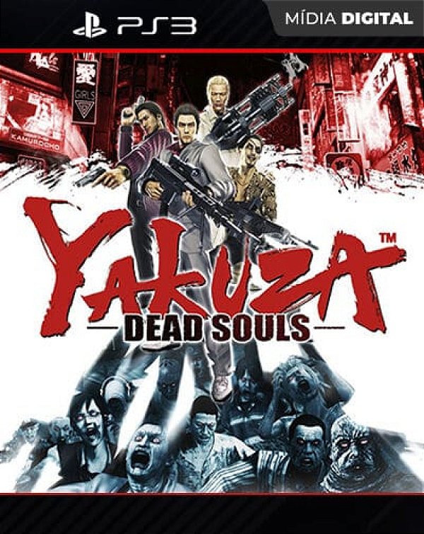 Yakuza: Dead Souls Playstation 3 Mídia Digital - Mídia Digital