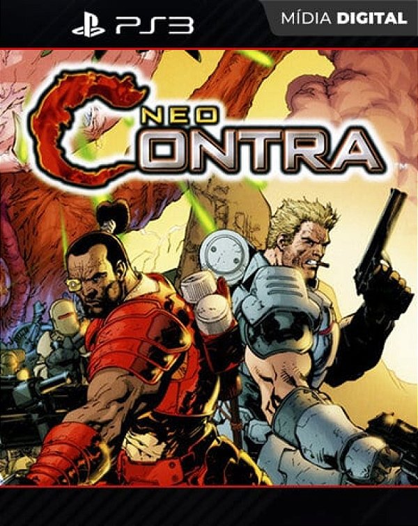 Neo Contra (PS2 Classic) Playstation 3 Mídia Digital - Mídia Digital
