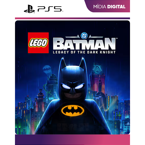LEGO BATMAN O Legado do Cavaleiro das Trevas PS5 - Mídia Digital