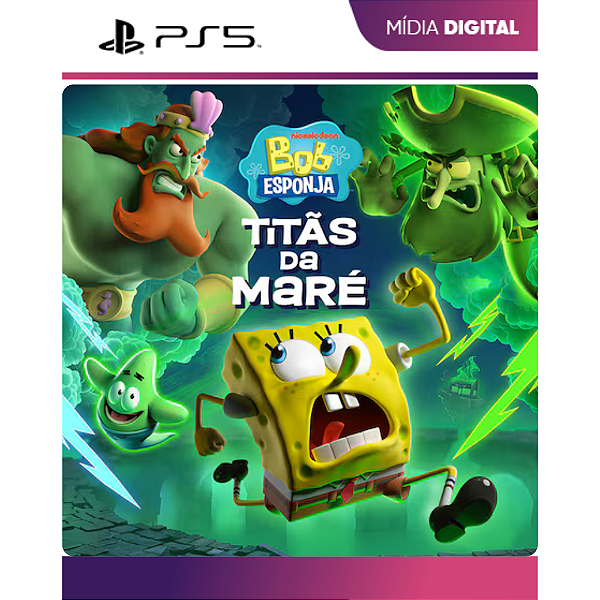 BOB ESPONJA TITÃS DA MARE PS5 - Mídia Digital