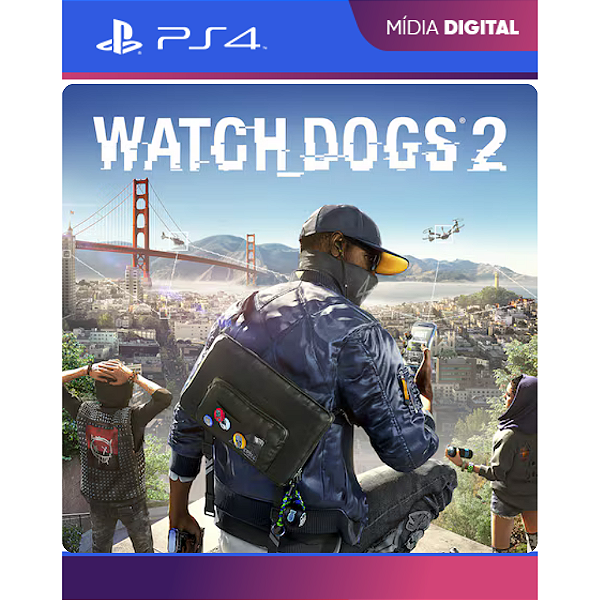 Watch Dogs 2 PS4 - Mídia Digital