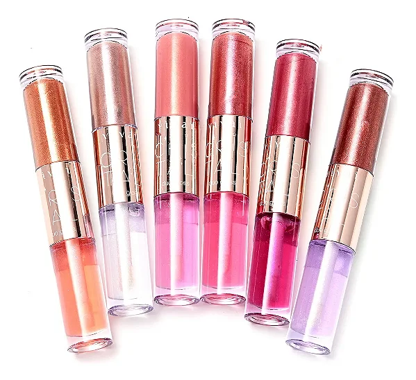 Lip Gloss Brilho Labial Duo Gloss Cristal Vivai