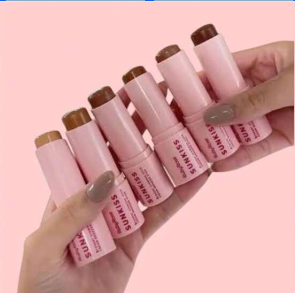 Bronzer Facial Em Stick/Bastão Alta Pigmentação Cremoso Stick Sunkiss Ruby Rose