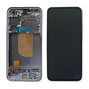 Frontal Tela Display Samsung S23FE S711 Com Aro Original