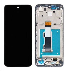FRONTAL TELA DISPLAY MOTOROLA MOTO G22 (XT2231) COM ARO 1 LINHA