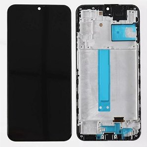 FRONTAL TELA DISPLAY SAMSUNG A25 5G (A256) COM ARO INCELL 1 LINHA