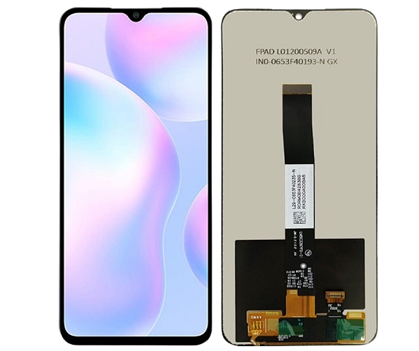 FRONTAL DISPLAY REDMI 9A/9C/9I/10A/POCO C3/POCO C31 - ORIG VEZER S/ARO - PRETO