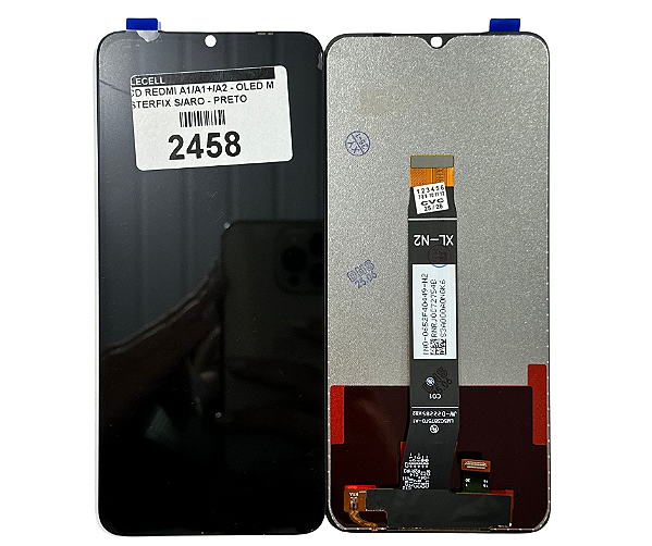 FRONTAL DISPLAY REDMI A1/A1+/A2 - ORIGINAL CHINA S/ARO - PRETO