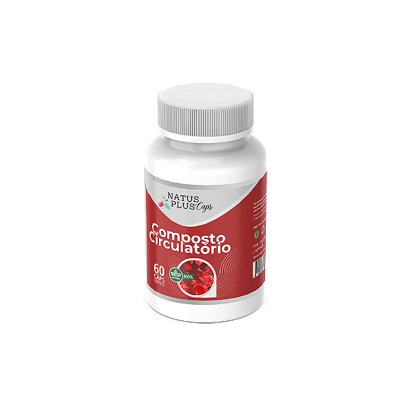 Composto Circulatório Natus Plus | 60 Capsulas - 500mg