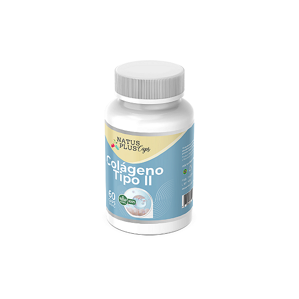 Colágeno Tipo II Natus Plus | 60 Capsula -  500mg