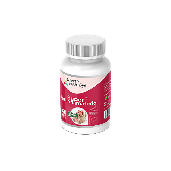 Super Anti Inflamatório Natus Plus | 60 Capsulas - 500mg
