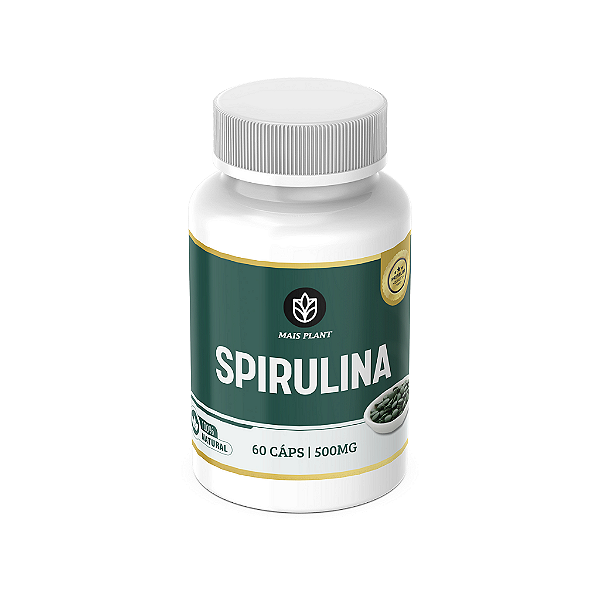 Spirulina Mais Plant | 60 Capsulas -  500mg