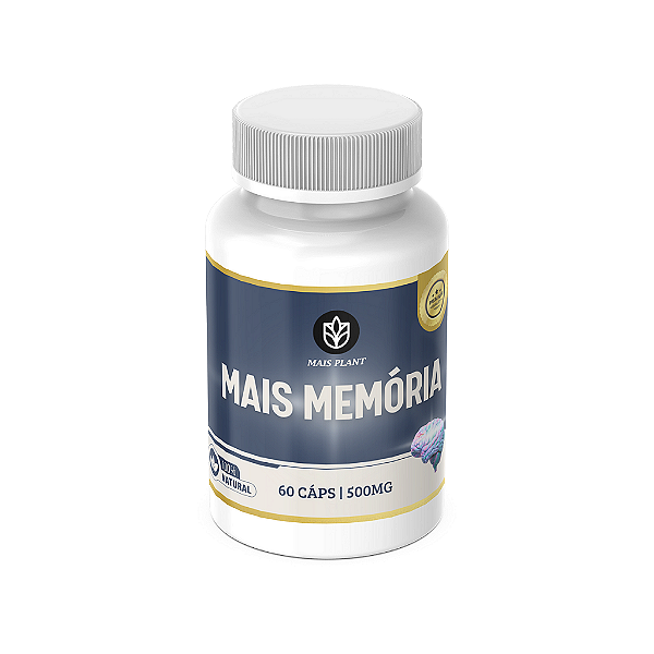 Mais Memória Mais Plant | 60 Capsulas - 500mg
