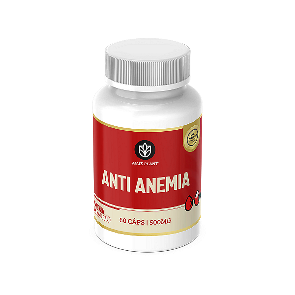 Anti Anemia Mais Plant | 60 Capsulas - 500mg