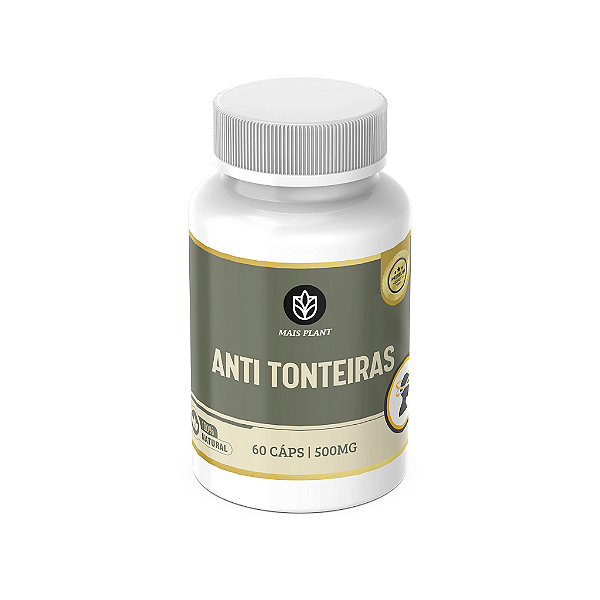 Anti Tonteiras Mais Plant | 60 Capsulas - 500mg