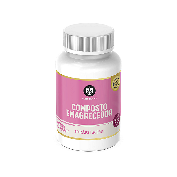 Composto Emagrecedor Mais Plant | 60 Capsulas - 500mg
