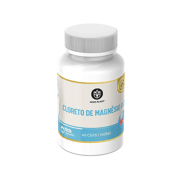 Cloreto de Magnésio Mais Plant | 60 Capsulas - 500mg