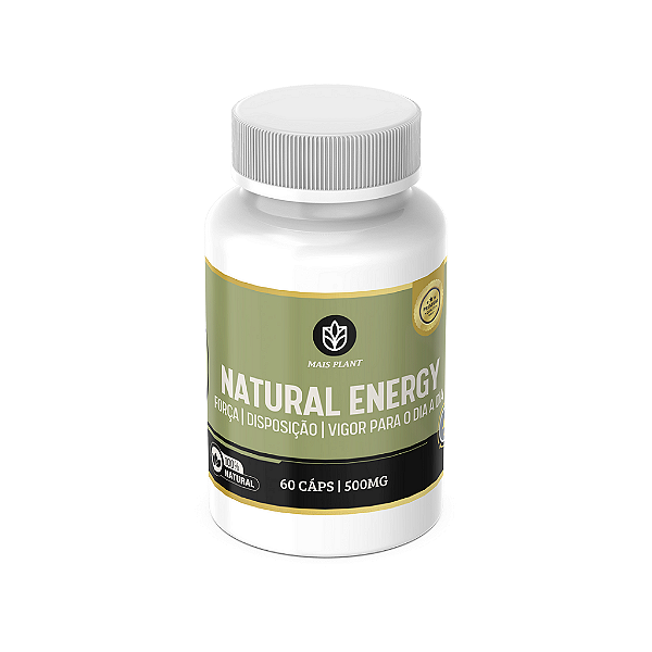 Natural Energy Mais Plant | 60 Cápsulas - 500mg