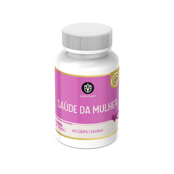 Saúde da Mulher Mais Plant | 60 Cápsulas - 500mg