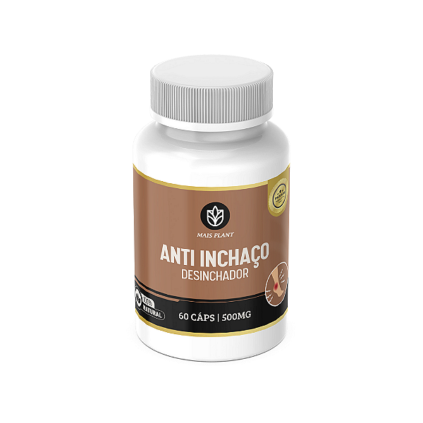 Anti Inchaço Mais Plant | 60 Capsulas - 500mg