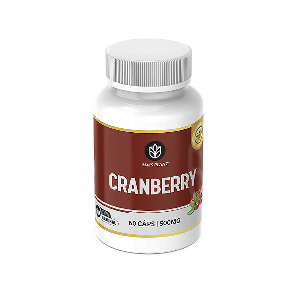 Cranberry Mais Plant | 60 Cápsulas - 500mg