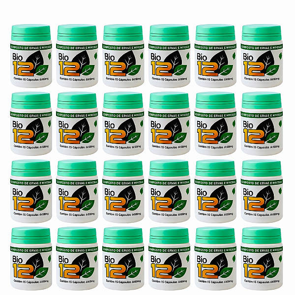 Kit 24 Frascos Bio 12 Atacado Frete Grátis