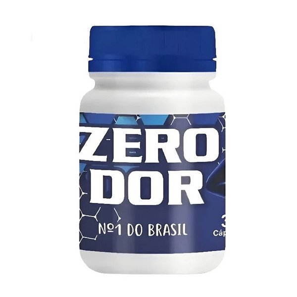 Zero Dor 30 Cápsulas sem Sabor | Frete Grátis
