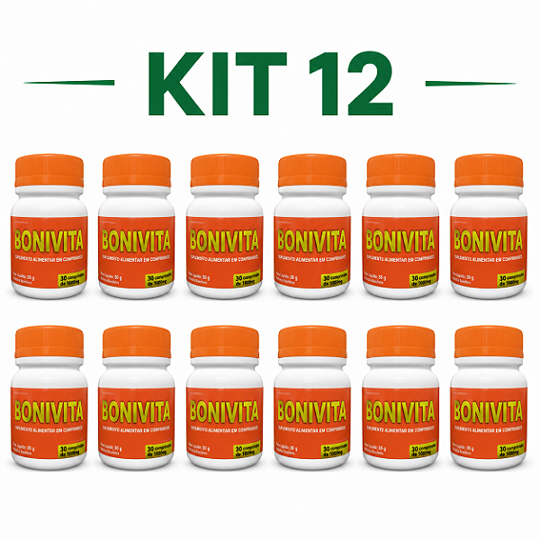 Kit 12 Bonivita Garantia de Originalidade Frete Grátis