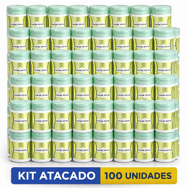 Kit 100 Atacado Saúde Total Harp 100 | 15 Cápsulas