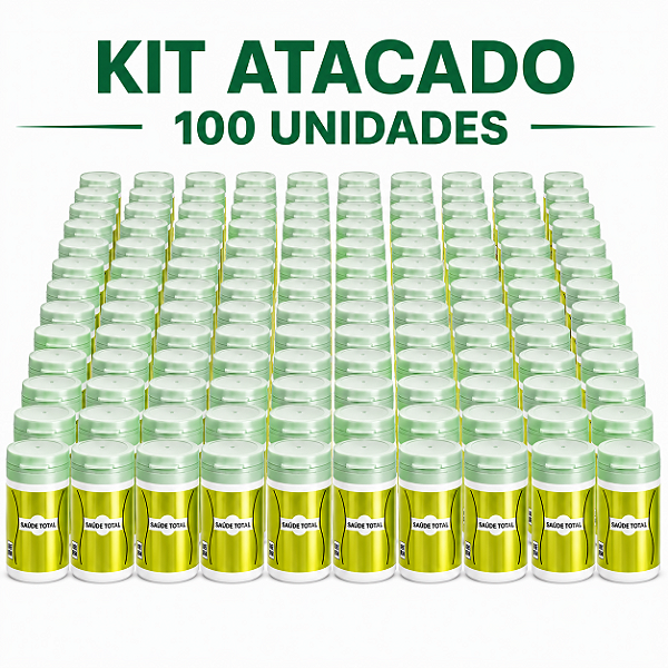 Kit 100 Atacado Saúde Total Harp 100 | 15 Cápsulas