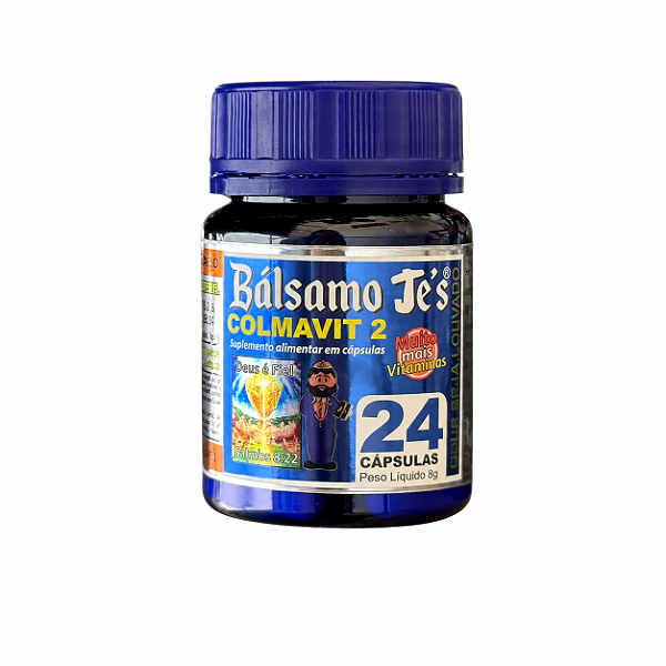 Bálsamo Je's 100% Original Suplemento Alimentar| 24 Cápsulas